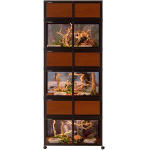 HRM11 Reptile Cage 1.5x4x2 Combo 90″H x 48″L x 24″D H2